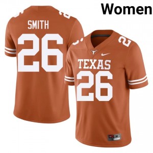 Orange Ty'Anthony Smith #26 UT Horns Jersey | Women High School Football Limited Embroidery 56989680
