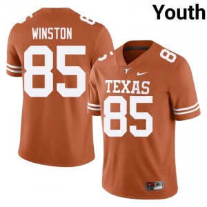 Emaree Winston #85 UT Longhorns Jersey | Exclusive Orange College Football Youth Embroidery 95787845